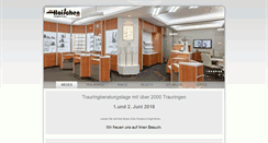 Desktop Screenshot of juwelier-hoischen.de